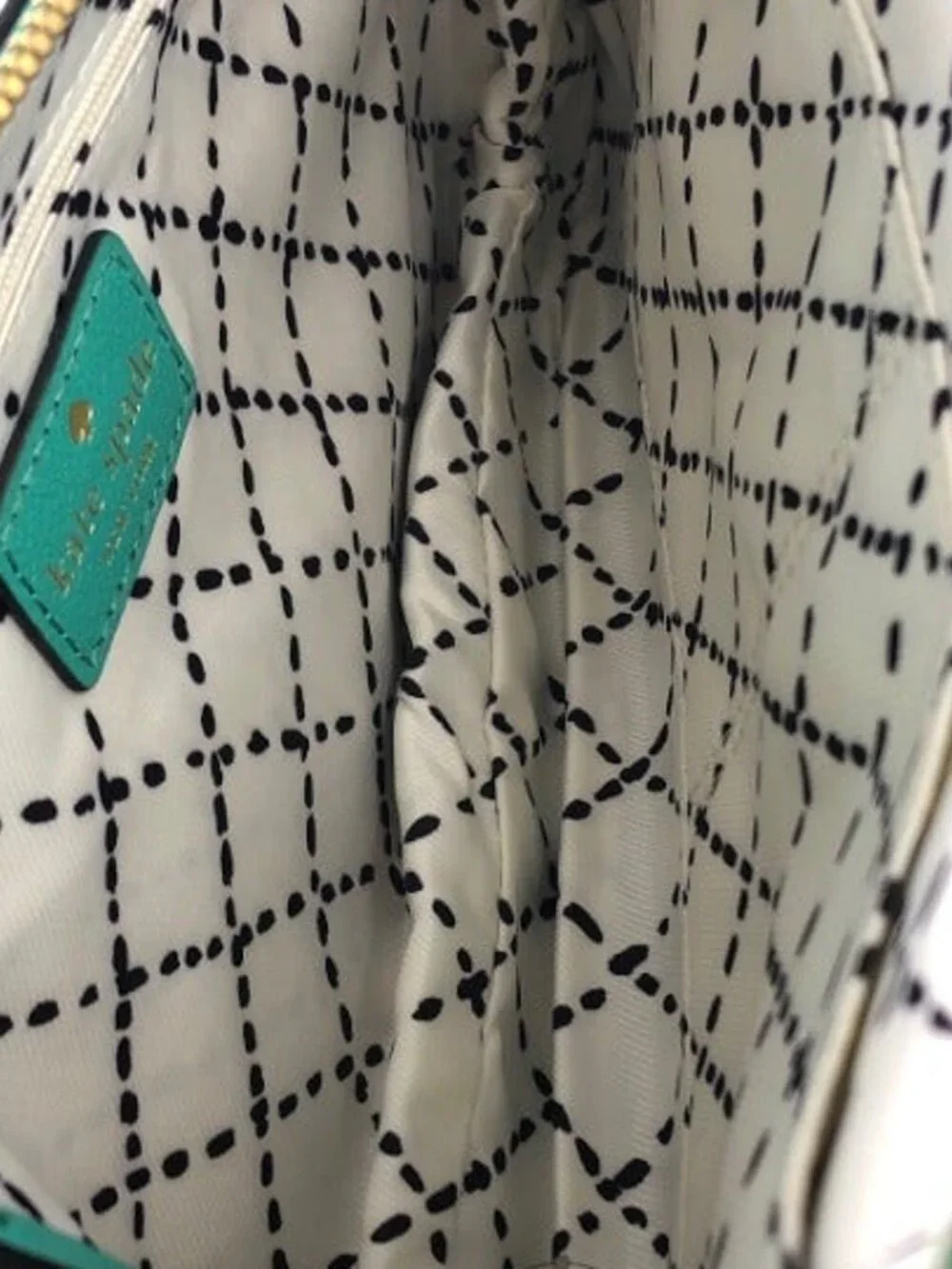 NWT Kate Spade Celina Green Leather Crossbody / Clutch